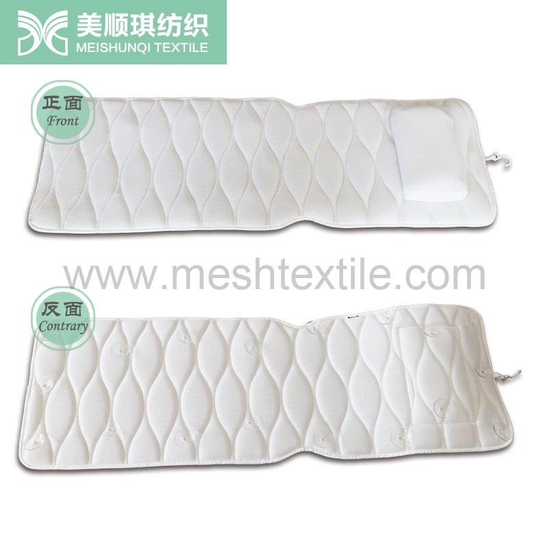 Full Body Spa Bathtub Pillow Mat, Spa Mattress Cushion 3D Air Mesh